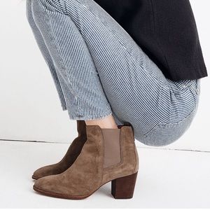 Madewell Regan Boot in Suede